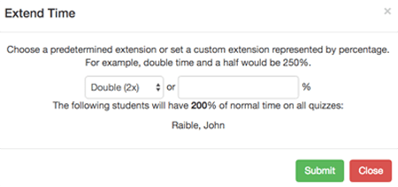 quiz extension screen 2