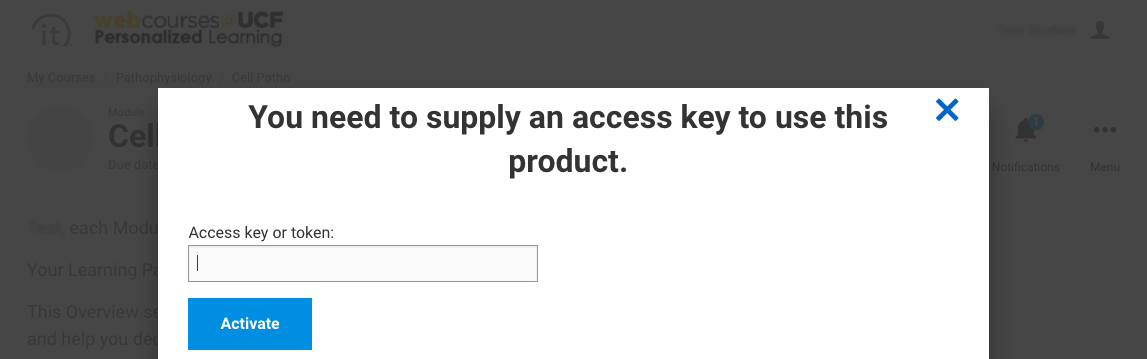 Activate product key