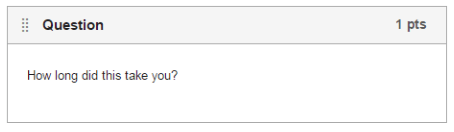 Add a Question from a Question Bank