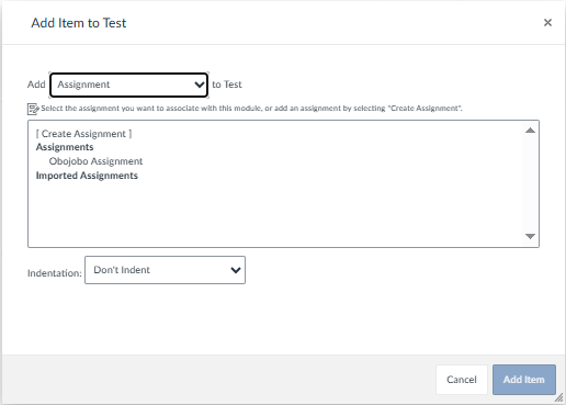 Add to module