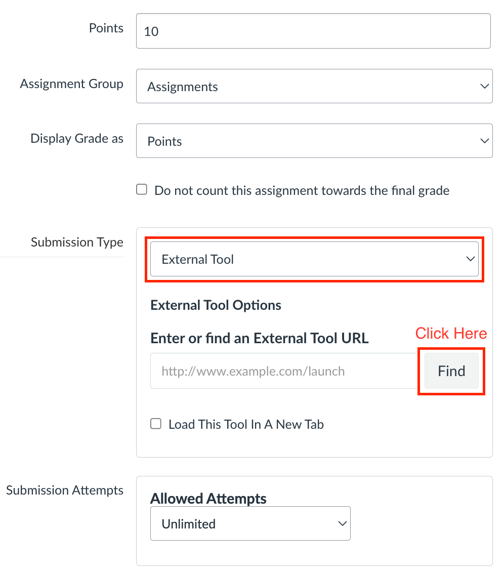 External Assignment